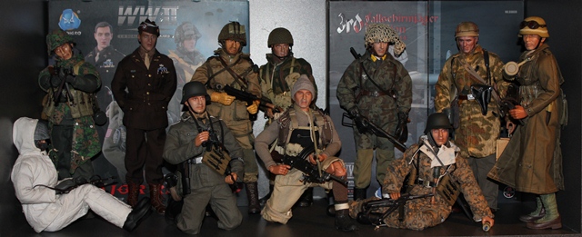 Collection de figurines 1/6